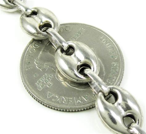 sterling silver gucci link chain|sterling silver gucci chains.